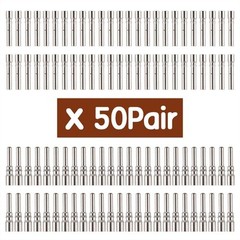 50 Pairs Connector 60A Male Female Metal Core For Solar PV Cable Connection Kit