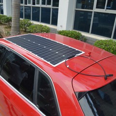 2PCS 300W Flexible Solar Panel 18V Mono Home RV Rooftop Camping Off-Grid Power
