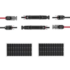 30A Quick Release Fuse Holder In-line Solar Panel Cable PV Connector 1000V DC