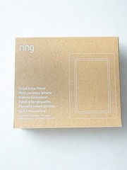 Ring Small Solar Panel USB-C Home Security Attachment White 23-010868-02