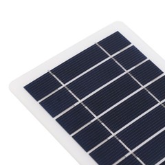 5W Solar Panel Charger High Efficiency USB Charger For Outdoor Use Monocrystalli