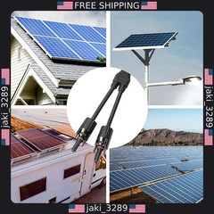 ANGSTROM Y-Type Solar Branch Connectors for Solar Panel Parallel Connections