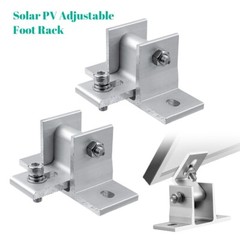 2/4/6x Roof Adjustable Solar Panel Mounting Brackets Kit System for Solar Panels