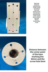 DC dual-axis pan-tilt solar tracking monitoring robot large load X-axis, Y-axis