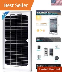 Maintenance-Free 5W Solar Panel Charger – Efficient 12V Solution for Outdoor Use