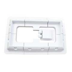 Solar Panel Mounting Brackets, 7 Pieces ABS Solar Panel Roof Mounting Kit V3M1