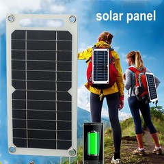 10W 5V Flexible Solar Panels For Mobile Phone Chargers And Outdoor Solar Kits