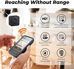Brinno BCC200-BLE+ ASP1000-P+ ATH2000 Time Lapse Camera Controller Bundle