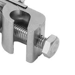 10Pcs Solar Mounting System Grounding Clip Lug Bracket Clamps Photovoltaic