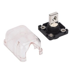 Red and Black Battery Terminals for Energy Storage Systems 250A Current