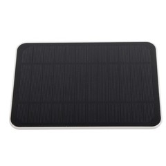 White 4W 5V Solar Panel For For Ring For Blink Security Camera IP65ˇ