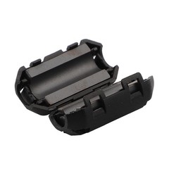Ferrite Clip On Cores 20pcs Set for RFI Noise Suppression 7mm and 13mm Sizes