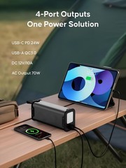 99Wh Portable Power Station & 70W Laptop Charger