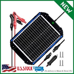 20W 12V Solar Battery Trickle Charger & Maintainer PRO, Built-in Intelligent MPP