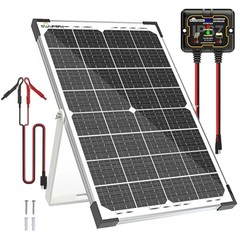 30W Solar Battery Charger Solar Battery Maintainer + Upgrade 10A MPPT 30W MPPT