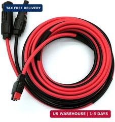 Solar Panel Kits Charge Cable Compatible with Anderson Adapter and Solar Connect