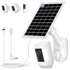 7W Solar Panel & 360° Mount for Ring Spotlight/Stick Up Cam Battery – Weatherpro