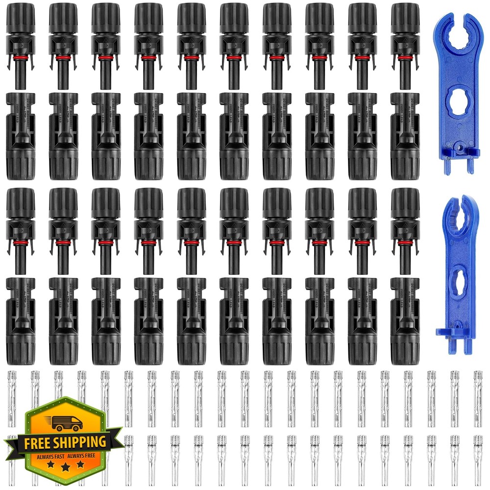 PRECIHW 40PCS Solar Panel Connectors