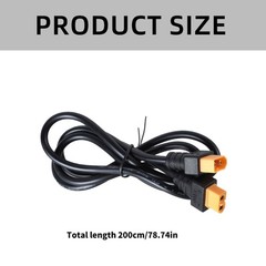 18AWG XT60 Extension Cord Male/Female for Remote Control Toy and Solar Energy