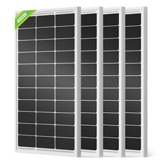 400W Solar Panels 4Pcs 100 Watt 18V Monocrystalline Solar Panel Module for off G