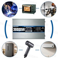 30000 Peak Solar System Kit 2pcs Flexible Panel DC 12V/24V AC110V 220V Invertet