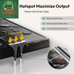 Bifacial 425 Watt Solar Panel N-Type UL 61730 16BB Solar Panels 25% High Effici
