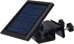 Gutter Mount for Solar Panels Adjustable Aluminum Alloy Black Easy Installation