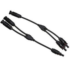 Solar Panel Y Branch Cable Connection Waterproof Adapter Connector Extension CC