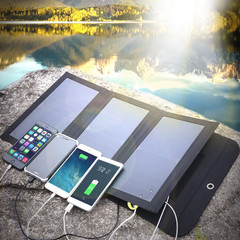 Solar Panel 5V 21W Built-In 10000Mah Battery Portable Solar Charger Waterproof S