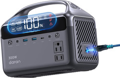 Portable Power Station 60000Mah, 192Wh Lifepo4 Battery Backup W/2 300W(600W Surg