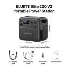 BLUETTI Elite 200V2 2600W 2073Wh Portable Power Station for Road Trip/Camping