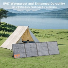 110W 220W Solar Panel Charger for Ecoflow DELTA 2 RIVER 3 Portable Power Station