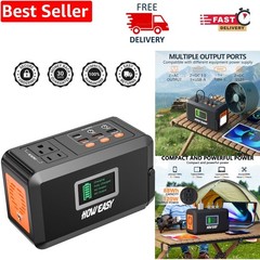 120W Portable Power Station – 88Wh Lithium Battery Generator for Outdoor Use
