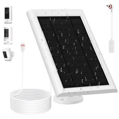 Solar Panel for Ring Camera Outdoor 1 Pack 5W Solar Charger Compatible with Ring