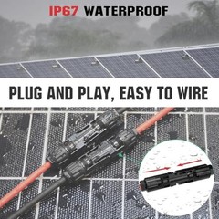 Solar to XT60 Cable 10AWG 10FT Charge Extension Cable, Solar 10FT 10AWG