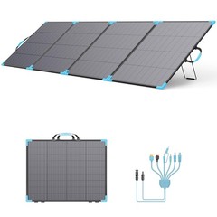 110W Bifacial Foldable Solar Panel 23.5% ETFE IP68 E-POWO