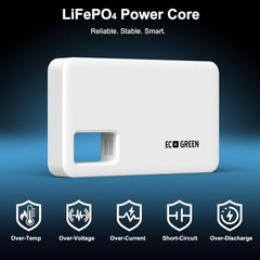 97Wh Portable Solar Generator w/ 34W Panel USB-C Fast Charge LED Light