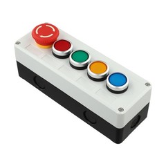 Assured 22mm Push Button Switch Control Box IP65 Rated for Water Resistance