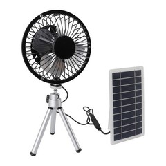 Solar Vent Fan Monocrystalline Silicon Solar Panel Powered Fan With Stand For