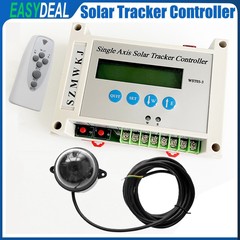 12V/24V Electronic Solar Panel Tracking Single Axis Solar Tracker LCD Controller