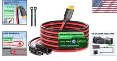 Versatile 10FT Solar to XT60 Extension Cable for Your Portable Power Solutions