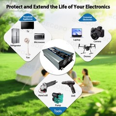 SOECOPO 30000W Complete Solar Power Kit | 800W Panel + Controller + Inverter