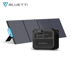 BLUETTI AC200L 2400W 2048Wh LiFePO4 Power Station for Backup +200W Solar Panel
