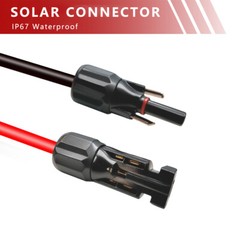 8 AWG Solar Extension Cable Wire for Anderson 50 Amp 50A SB50 Plug Connector