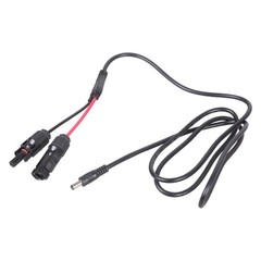 Solar Panel Adapter 5.5×2.1mm Extension Power Cable Connectors for Solar
