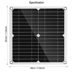 1X(Solar Panel Powered Fan Fit For Pet Poultry House Greenhouse RV Roof3778