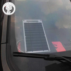 Lixada Solar Panel 7.8 W Ultra Thin Monocrystalline Silicon Solar Panel Charger