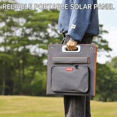 Flashfish 18V/100W Foldable Solar Panel Solar Charger Power Station Travel D1L5