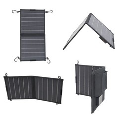 10W Solar Panel Charger Portable Water Proof 2 Fold Solar Board for Hiking