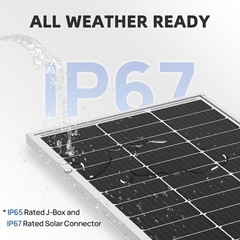 7W Solar Panel Charger for Outdoor Security Camera